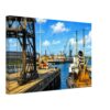 Tyne Commission Quay, North Shields, England 1950s - Canvas Print 24989ea2-934c-4379-b3c4-9b70bd899737