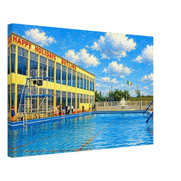 Butlin's Holiday Camp, Mosney, Ireland 1950s - Canvas Print 26879e8a-aa58-492b-822d-949b481bd4af