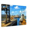 Tyne Commission Quay, North Shields, England 1950s - Canvas Print 284610a4-27ad-4871-93d7-9d24fd5959ae