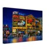 Piccadilly Circus at Night, London, England 1960s - Canvas Print 2e07bfe0-fde0-44b1-b2fe-c92b87685abc