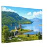 Eilean Donan Castle, Loch Duich, Scotland 1970s – Canvas Print 2ea62e25-50ed-4a58-a042-7694f21c10f0