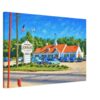 Howard Johnson’s Restaurant, Ann Arbor, Michigan 1950s - Canvas Print 2eb679c2-a363-4682-a371-10be81916c06