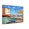 The Castaways Resort, Sunny Isles, Florida 1970s - Canvas Print 31248cee-19f1-4a8b-8d2b-c1f1bd919f3a