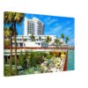 Sea View Hotel, Bal Harbour, Florida 1970s - Canvas Print 33f51a7f-98d2-4a04-be6b-2c4c8b23fbae