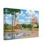 Johnson's Rustic Resort, Houghton Lake,, Michigan 1960s - Canvas Print 36f2805b-016b-49dc-8d92-728358b9338d
