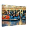 Dodgems at Battersea Park Fun Fair, Festival of Britain 1951 - Canvas Print 374e2ba2-e1f9-43ba-892d-70c5fb2113d3