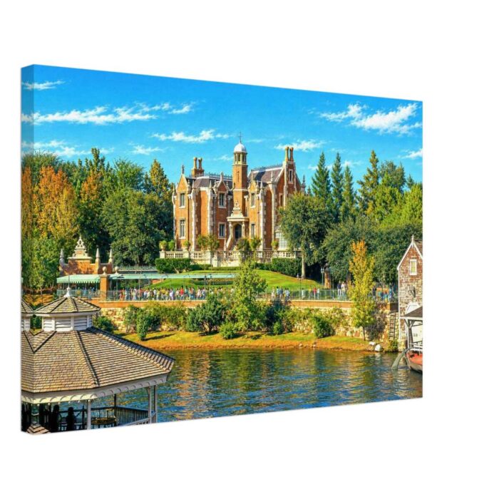Copy of Haunted Mansion, Walt Disney World, Florida 1970s - Canvas Print 388172ae-de92-4dfc-b113-b84d6b918017