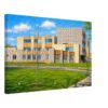 C.S. Mott Library, Court Street, Flint, Michigan 1960s - Canvas Print 3b13f9b9-e121-4b5e-a6fd-834d272abcd9