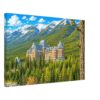 Banff Springs Hotel, Banff, Alberta, Canada 1980s - Canvas Print 3cef45c5-cff7-4a0d-9c25-21c3450e51b2