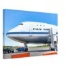 Pan Am Boeing 747 Clipper Plymouth Rock, Australia 1970s - Canvas Print 41361750-77e2-4f53-922b-95e8bf58b211