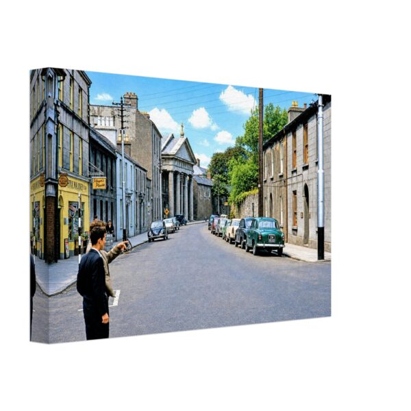 St Francis Street, Galway, Ireland 1960s - Canvas Print 4193d5f4-91ec-48a3-9c3f-b1eaf8fbe7cd