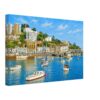 Torquay Harbour, Devon, England 1970s - Canvas Print 46be7dd9-f2e9-47e4-946c-969ca0ff247f