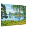 Lake Rottnen, Sweden 1970s - Canvas Print 472f4fb8-94ec-4e84-b831-56936c7c2a8e