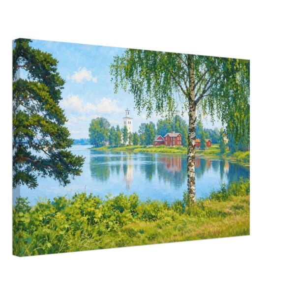 Lake Rottnen, Sweden 1970s - Canvas Print 4928f220-5063-468b-a868-3288fa301028