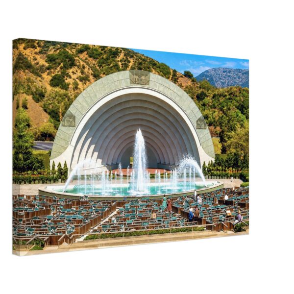 Copy of Hollywood Bowl with Fountains, California 1950s - Canvas Print 4d165c5c-4af1-4856-ad1c-06165fc7f5b6