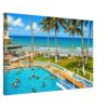 Caribbean Hotel, Miami Beach, Florida 1960s - Canvas Print 4f983506-533f-4dc5-ab01-22ad048e3425
