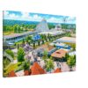 Kings Island, Ohio 1970s - Canvas Print 51895422-fa96-42c8-abd8-879eb5640ad1