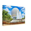 Spaceship Earth and the Fountain of Nations, Epcot, Florida 1980s 51a4de9a-dd7a-4b4b-95ad-1b8ef78155bf
