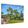 Trans-Veldt Railway, Busch Gardens, Florida 1970s - Canvas Print 5a252f1f-ca9a-40d7-9869-1e19bff0547f