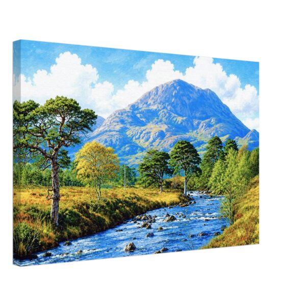 Northwest Highlands, Scotland 1970s - Canvas Print 60e6bd5b-460f-403c-8d42-bd1edc437722