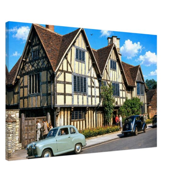 Hall's Croft, Stratford-upon-Avon 1950s - Canvas Print 61719395-c324-4307-92c7-73e5843582bd