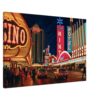 Fremont Street, Las Vegas, Nevada 1980s - Canvas Print 61d356e8-f341-42e8-8ca4-1c16fed28665