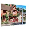 Abinger Hammer Post Office, Surrey, England 1950s - Canvas Print 626469fd-c008-4d8a-893d-ae6d47fca1a5
