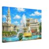 Trafalgar Square Fountains, London 1960s – Canvas Print 65ba4c6c-e1eb-4adf-959c-aa4ffee647db