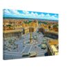 St. Peter’s Square and the Vatican, Rome, Italy 1970s - Canvas Print 668045f7-aca9-4963-81f1-3221d33bcd05