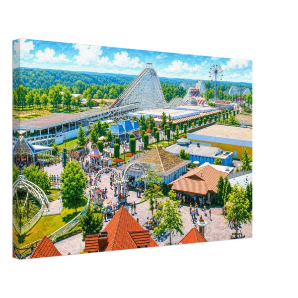 Kings Island, Ohio 1970s - Canvas Print 6751f129-2ca3-4e5d-8089-6414bb0a6e8f