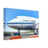Pan Am Boeing 747 Clipper Plymouth Rock, Australia 1970s - Canvas Print 685ea5a8-db96-455f-b336-5f6710c8ba79