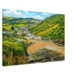 Hele Bay, Near Ilfracombe, Devon 1960s - Canvas Print 690d7177-c6fe-4813-bdc2-27b9376247fd