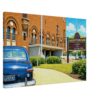 Old IMA Auditorium Building, Flint Michigan 1955 - Canvas Print 6a300b0a-4ff0-49be-a4c8-6f3e8709e355