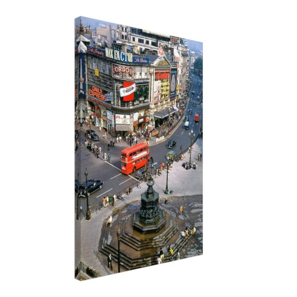 Piccadilly Circus and London Pavilion, London 1960s - Canvas Print 6bc198b0-e02f-45aa-bdc1-6c840e390ad8