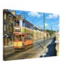 Glasgow Tram 679, Scotland 1950s - Canvas Print 6bde6704-5851-4555-a91e-01d25159b7ff