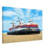Hoverspeed Swift Hovercraft at Dover 1980s – Canvas Print 6c880a15-de32-4152-8036-e6bad5d33165