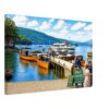 Lake Windermere, Cumbria 1950s - Canvas Print 6c9aa03f-9f14-4076-a5b3-09f628f55138