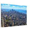 New York City Skyline 1960s - Canvas Print 6ce76ba0-a285-4585-abb1-2c4f6b626f8f