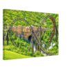 Dragon Mountain Coaster, Marineland, Niagara Falls 1980s - Canvas Print 6e3443b6-a681-49f1-b831-5ddf2def37ec