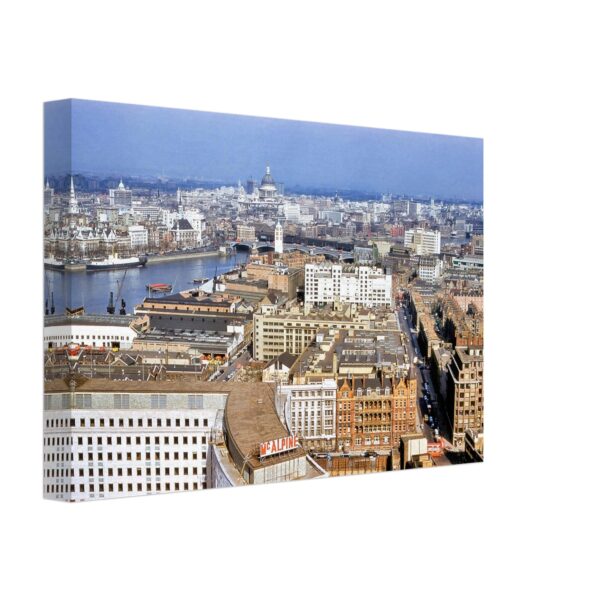 London Skyline from the Shell Centre Tower 1961 - Canvas Print 731fc229-3fa7-4fa1-8efc-afab7c0c867c