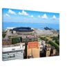 Terminal Tower View of Cleveland Stadium, Cleveland 1950s - Canvas Print 77bf4287-399f-4940-9044-87b6ca2993d7
