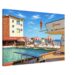 The Castaways Resort, Sunny Isles, Florida 1970s - Canvas Print 78334831-3d24-4bba-b0a6-5668839a86ab