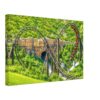 Dragon Mountain Coaster, Marineland, Niagara Falls 1980s - Canvas Print 78ab5db7-dbf8-4e41-9d9d-767072f3c609