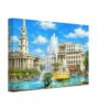 Trafalgar Square Fountains, London 1960s – Canvas Print 7ddb0daf-2462-4b7e-b732-a99c1624bd13
