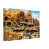 Calico Mine Ride, Knott's Berry Farm, California 1960s - Canvas Print 80ba4628-0f89-434a-b030-fca8b1902e5d