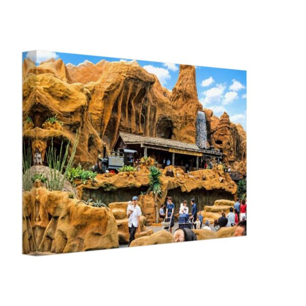 Calico Mine Ride, Knott's Berry Farm, California 1960s - Canvas Print 80ba4628-0f89-434a-b030-fca8b1902e5d