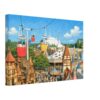 Skyway over Fantasyland at Walt Disney World 1970s – Canvas Print 82f29d58-4a40-4275-840c-ae53ea5fc75c
