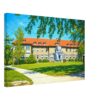 ROTC Building, University of Michigan, Ann Arbor 1950s - Canvas Print 85381f1e-c71a-4179-a3a9-a8e7fe60ea31