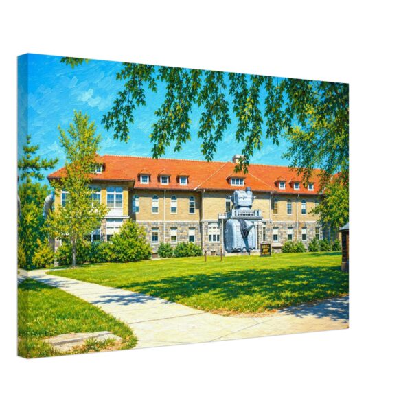 ROTC Building, University of Michigan, Ann Arbor 1950s - Canvas Print 85381f1e-c71a-4179-a3a9-a8e7fe60ea31