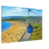 Barry Island Beach from the Butlin’s Chairlift, South Wales 1960s - Canvas Print 8597ec7c-614a-4f9e-b451-afd835dfb067